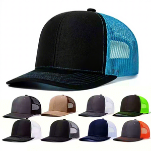 Individuell Gestaltete 3D-Stickerei 6-Panel Mesh Schaumstoff Wildleder Snapback Trucker Mütze mit Bilddesign - Product Image 2
