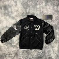 DENIMGUYS Personnalisé Brodé Chenille Logo Patches Laine Letterman Baseball Collège Varsity Veste