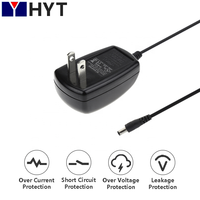 Adaptateur secteur portable 8W-12W, 5V 2A, pour routeur, modem, éclairage, prise de bureau, homologué CB UKCA ETL CE, ROHS, ABS PC, 12V 1A DC