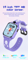 Reloj Inteligente para Niños LY06, el Más Vendido del 2026, con Sistema Operativo Android, Pantalla IPS Cuadrada, Diseño de Silicona, Cronógrafo, Monitor de Sueño y Brújula