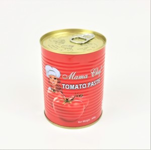 L'usine de traitement de pâte de tomate directe d'usine peut tomate 400gx24tins - Product Image 6