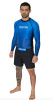 Tontons Factory Rashguard de compression personnalisé avec coutures renforcées pour hommes, idéal pour le Jiu-Jitsu Brésilien et la lutte
