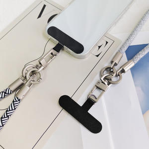 สายคล้อง<span class=keywords><strong>โทรศัพท์</strong></span><span class=keywords><strong>มือ</strong></span>ถือแบบสั้น แฟชั่นทันสมัย ทำจากโพลีเอสเตอร์ พร้อมสายคล้องข้อ<span class=keywords><strong>มือ</strong></span>และแผ่นยึดสำหรับโทรศัพท์<span class=keywords><strong>มือ</strong></span>ถือ - Product Image 4