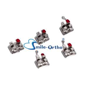 Hot-Sell Orthodontische Beugels Manuele Metalen Monoblock Tandheelkundige Ortho Beugel 018/022 Beugel Orthodontie Met Haak - Product Image 5