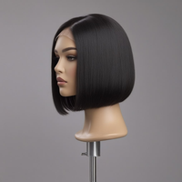 Perruque Lace Front HD 13x6 en Cheveux Humains, Densité 200%, 100% Cheveux Naturels, Perruque Frontale HD Complète, Longueur Personnalisée