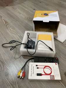 Máy Chiếu Mini Android, Máy Chiếu Video Không Dây Di Động, Pin Màu Vàng Led Cho Rạp Hát Tại Nhà Giá Rẻ Yg300 Pro - Product Image 5