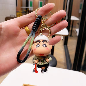 Llavero de Peluche Creativo y Adorable de Crayon Shin-chan, Juguete Suave, Colgante para Bolsa o Coche, Pequeño Regalo para Parejas - Product Image 5