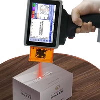 Machine de marquage laser portable L4Pro fournie par l'usine pour l'impression laser sur carton, plastique, cuir, tissu, matériaux semi-conducteurs
