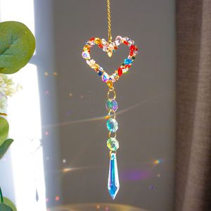 Adorno Colgante de Doble Cara con Diseño de Campana de Viento y Pintura de Diamantes Acrílicos para Decoración Navideña de Ventanas del Hogar - Product Image 2