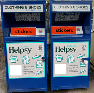 Factory Customized Outdoor Metal Clothing Drop Box Steel Charity Donation Center Used <strong>Book</strong> Clothing Donation Bin - Product Image 5