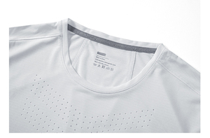Camisetas deportivas de acción de secado rápido con logotipo personalizado de gran tamaño para hombre - Product Image 6