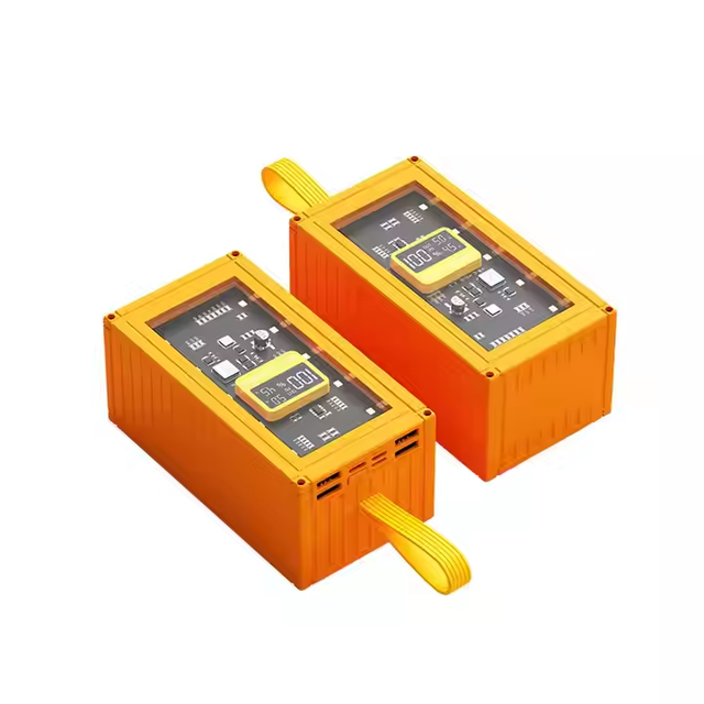 High Capacity 50000mAh Solar Power Bank Waterproof LED Display Solar Charger for Mobile Phones Tablets PC Other Electronics