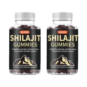 Supplément énergétique antioxydant naturel de qualité supérieure Shilajit <span class=keywords><strong>Pur</strong></span> Gummies pour le soutien quotidien de la santé Suppléments nutritionnels - Product Image 1
