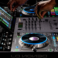 Biner DX626 Mixage DJ professionnel à 3 canaux avec console de mixage DJ audio compteur BPM