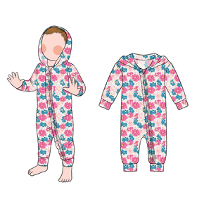 Pagliaccetto per bambini con cerniera in tessuto elastico e resistente promozionale di buona qualità - Product Image 6