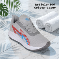 Chaussures de sport respirantes en maille pour hommes, légères, à lacets, antidérapantes, à semelle souple, chaussures de course décontractées, en maille respirante pour hommes