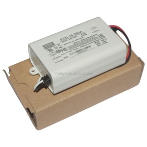MeanWell Authorization PCD-16-350 16W 350mA <b>LED</b> <b>Driver</b> <b>Dimmable</b> Constant Current <b>LED</b> Switching Power Supply - Product Image 4
