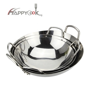 Profesional bajo costo chino <span class=keywords><strong>wok</strong></span> pan, acero inoxidable woks - Product Image 3