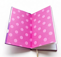 Carnet de notes en carton personnalisé de haute qualité pour l'école et le bureau, avec couverture rigide brillante