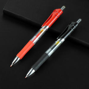 Benutzer definierter Logo-bedruckter Stift 0,5mm Gel stift mit Glitzer tinte aus Kunststoff - Product Image 5