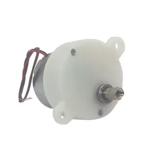 Motor dc 3-9v, motor dc para brinquedo com baixa velocidade 100rpm, motor de engrenagem plástica, eixo eccentétrico dc 6v 5rpm, motor de engrenagem, ventilador pequeno; suporte de exibição