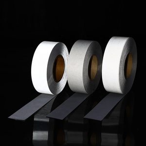 Nastro Riflettente in Poliestere Argento ad Alta Visibilità, Trasparente a Infrarossi, Larghezza 5cm, da Cucire, per Abbigliamento - Product Image 4