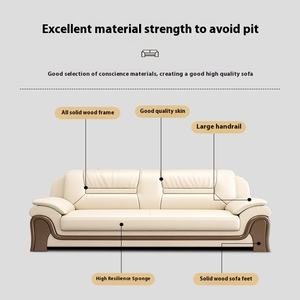 Moderne einfache Büro Sofa Set Stoff bezug Business Wohnzimmer Hotel VIP Empfang Büro Empfangs möbel - Product Image 4