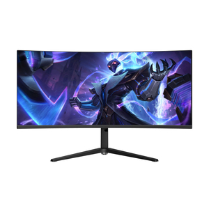 Nouveaux modèles très vendus, moniteur incurvé de 34 pouces, grand format 21:9, 4k, gaming, 144 Hz, moniteur incurvé ultra-large - Product Image 2