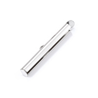 Chaîne à billes en acier inoxydable avec boucle tubulaire, collier et bracelet personnalisés, accessoires de bijoux inaltérables, faits à la main, DIY, 25 mm
