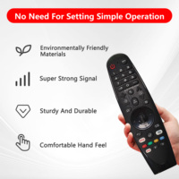 Télécommande de remplacement neuve AN-MR20GA AKB75855501 sans commande vocale, compatible avec les téléviseurs intelligents Magic Remote Control 2018-2020