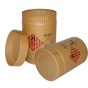 Tambor de Fibra de Papel Denso Multiusos al por Mayor con Buen Embalaje Logístico - Product Image 1