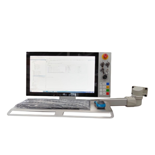 21.5 Inch HMI Industrial Computer IP65 Front Waterproof Touch Screen Wall Mount Arm Support Industrial Screen Panel PC