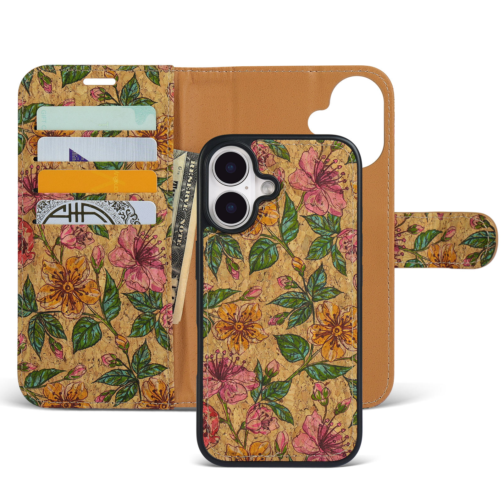 Base marron avec géométrique