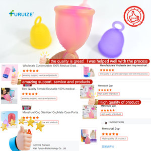 Kit de Inicio de Copa Menstrual Ultra Suave con Bolsa de Viaje, Cuidado Menstrual Fácil de Usar para Principiantes, Copa <span class=keywords><strong>Vaginal</strong></span> - Product Image 4