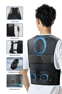 เสื้อคลุมทำความเย็นอัจฉริยะ ให้ความเย็นได้อย่างมีประสิทธิภาพและรวดเร็ว ช่วยลดอุณหภูมิร่างกายให้อยู่ในระดับปกติ รักษาความเสถียรของอุณหภูมิแกนกลางร่างกาย - Product Image 4