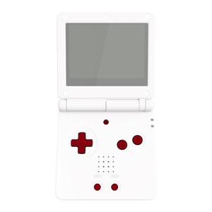 Kit de remplacement complet de boutons Premium 10 en 1 pour manette Gameboy Advance SP - Rouge vampire personnalisé - Product Image 4