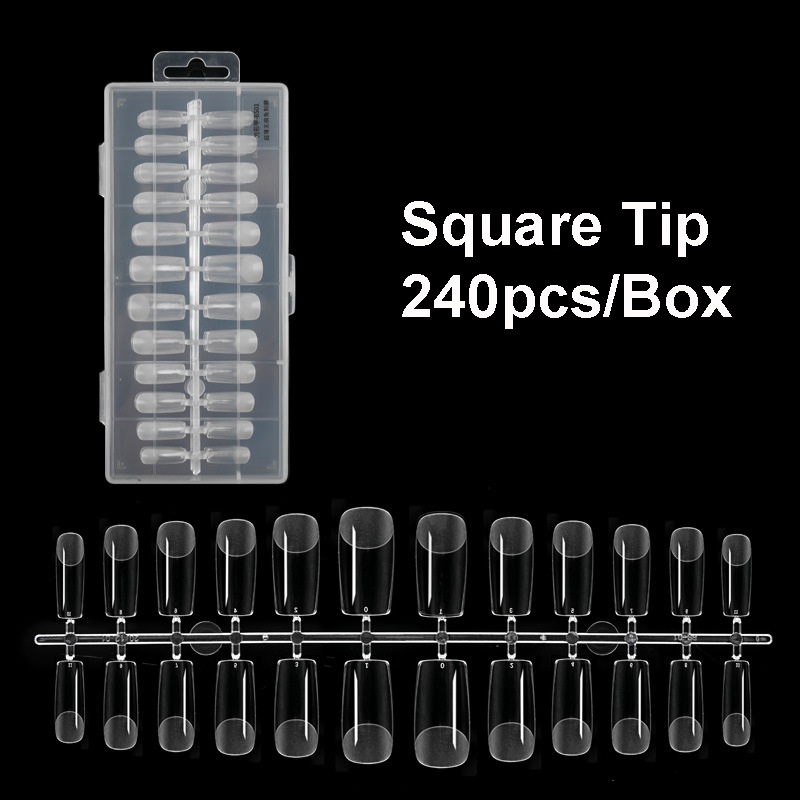 Tip-240pcs carré/boîte