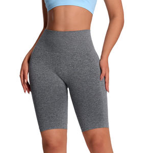 Short de fitness taille haute pour femmes Vêtements de sport respirants par les fabricants pour les sports d'été et le yoga pêche - Product Image 5