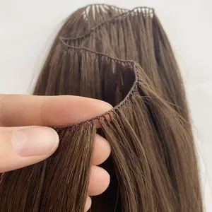 2024 Nieuwe Aankomst Dun En Sterk Onzichtbaar Dubbel Getrokken Veren Hair Extensions Menselijk Haar