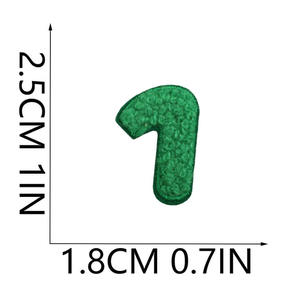 แพทช์ปักลายตัวอักษรขายส่ง แพทช์ปักลาย Schneier สำหรับตกแต่งกระเป๋าการ์ด แพทช์ปักลายประดับตกแต่ง - Product Image 3