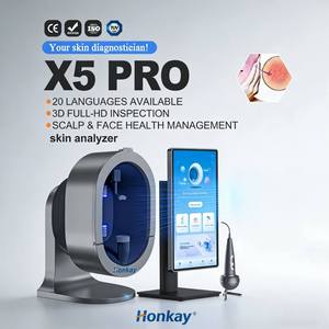 Dispositivo Profesional de Análisis de Piel con IA, Máquina Todo en Uno para Rostro y Cuero Cabelludo con Detección de Grasa y Almacenamiento de Datos - Product Image 1