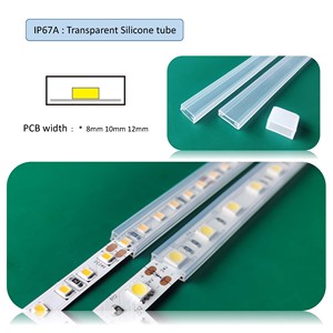 Hot Offer High Transparency Silicone Casing Tube <strong>Cover</strong> IP67 Waterproof Flexible Led <strong>Strip</strong> <strong>Light</strong> - Product Image 2