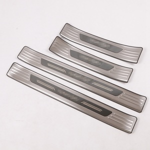 WZXD New Arrival <b>Car</b> Door Sill Guards Stainless Steel Door Sill Plate Exterior Accessories for Territory 2019 - Product Image 5