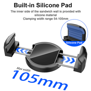 Supports magnétiques cylindriques portables, support magnétique multifonctionnel pour téléphone de voiture, clip pour trépied, adaptateur de boule de 17 mm - Product Image 2