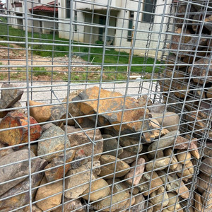 Murs de soutènement en gabions soudés revêtus de Galfan, paniers en gabions en maille d'alliage zinc-aluminium pour clôture de jardin - Product Image 4