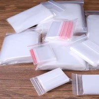 Sacs PE OPP refermables à fermeture éclair auto-adhésive transparents, étanches, recyclables, personnalisables, de qualité alimentaire, pour sucre, directement de l'usine