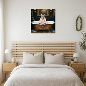 Póster con impresión artística de tigre en la bañera, <span class=keywords><strong>carteles</strong></span> decorativos <span class=keywords><strong>para</strong></span> baño, impresiones <span class=keywords><strong>para</strong></span> el baño, cuadro <span class=keywords><strong>para</strong></span> el hogar, galería de obras de arte - Product Image 6