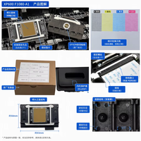 Printhead XP600 F1080-A1 Baru Asli untuk Printer Inkjet Eco Solvent UV, Suku Cadang Pengganti