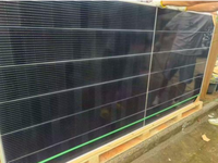 Panel Surya Fotovoltaik Monokristalin Jinko Tiger Neo 3.0 A TOPCON Tipe N Bifasial Kaca Ganda 650W 660W 670W untuk Rumah