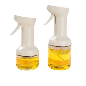 Moderna botella de aceite en aerosol con cuerpo de vidrio y tapa de plástico para cocinar, barbacoa, uso en exteriores, para adultos, para todas las estaciones. - Product Image 1